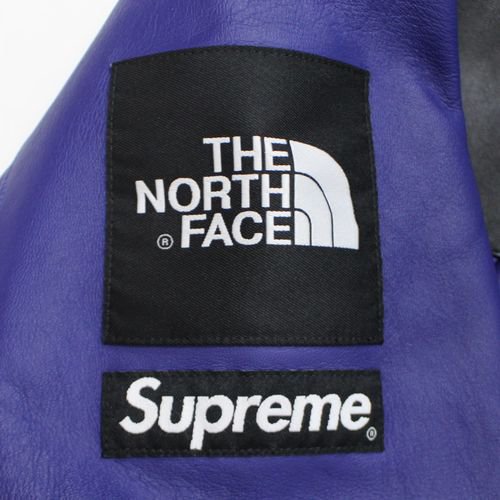 Supreme シュプリーム THE NORTH FACE 18AW Leather Mountain Parka