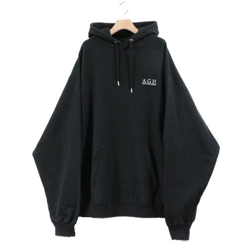 BUDSPOOL APHRODITE HOLDINGS AGH LOGO HEAVY WEIGHT HOODED SWEAT 