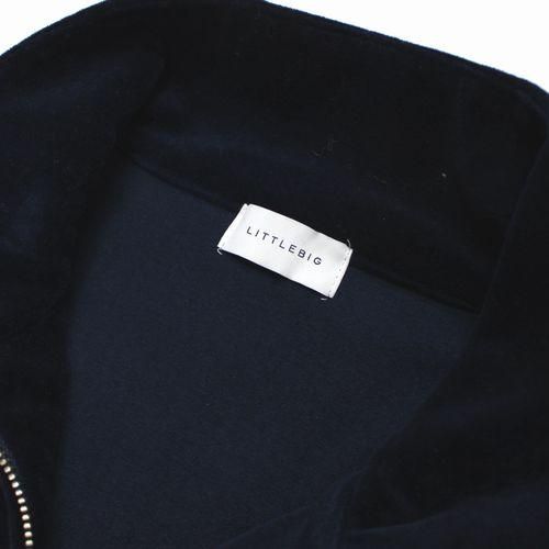 LITTLEBIG リトルビッグ 22AW Velour Track Top ベロア トラックジャケット プルオーバー XL ネイビー -  ブランド古着買取・販売unstitchオンラインショップ