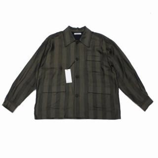 MATSUFUJI ޥĥե 22AW Satin Stripe Jacket ƥ󥹥ȥ饤ץ㥱å