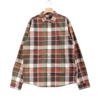 Patagonia ѥ˥ 11AW Men's Long Sleeved Fezzman Shirt եޥ󥷥 M ֥饦