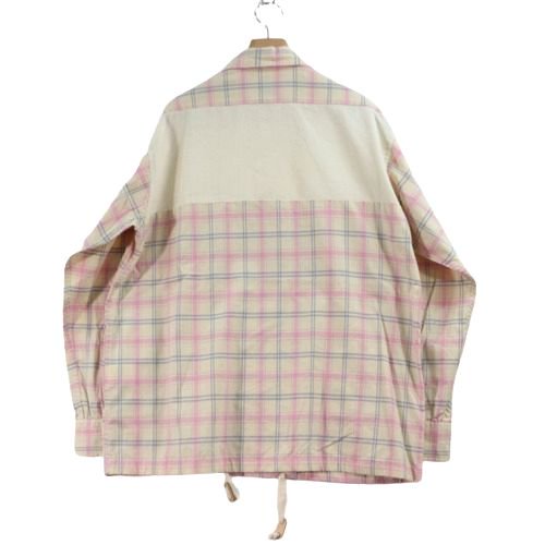 AiE エーアイイー Coach Shirt -Cotton Plaid. コーチシャツ S