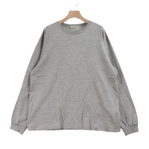 AURALEE オーラリー 22SS LUSTER PLAITING L/S TEE カットソー