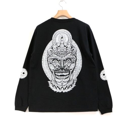 INK MAGICAL DESIGN マジカルデザイン チバユウスケ着 L/S ロンT カットソー S ブラック -  ブランド古着買取・販売unstitchオンラインショップ