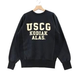 FREEWHEELERS ե꡼ۥ顼 U.S.C.G. KODIAK ALASKA BASE SIDEWAYS SERIES SWEAT SHIRT å