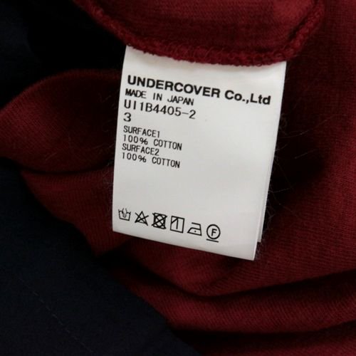 UNDERCOVERISM アンダーカバーイズム 22SS 切替 BIG S/S シャツ 3