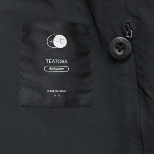 TEATORA テアトラ Device Coat DUAL POINT デバイスコート 2 ブラック