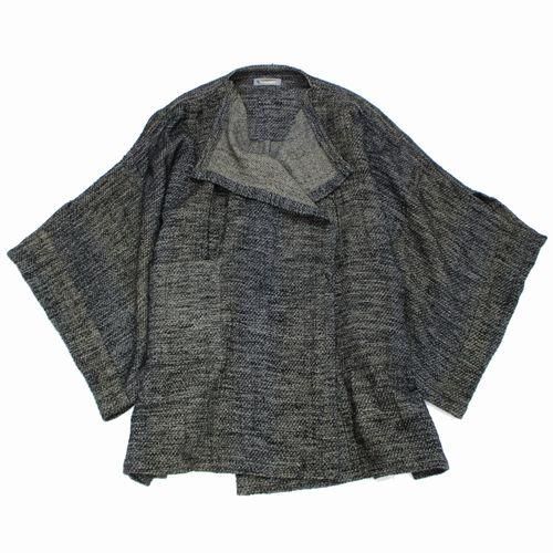 ISSEY MIYAKE イッセイ ミヤケ 着物 羽織り コート 80s 筆タグ ヴィンテージ 9 カーキ -  ブランド古着買取・販売unstitchオンラインショップ