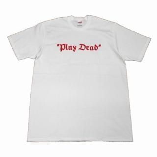 Supreme ����ץ꡼�� 22AW Play Dead Tee T����� L �ۥ磻��