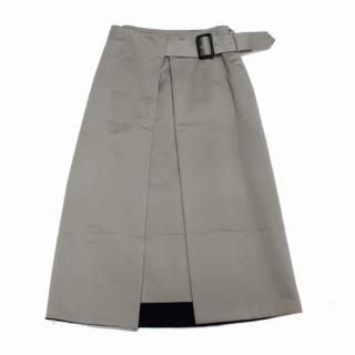 seya.  20AW TRENCH SKIRT WOOL CASHMERE & WOOL COTTON  Season#07 XS 졼