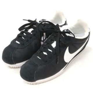 NIKE �ʥ��� WMNS CLASSIC CORTEZ NYLON ������� ���饷�å� ����ƥå� �ʥ����� 23.5 �֥�å�