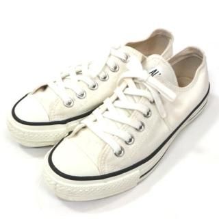 CONVERSE ����С��� CANVAS ALL STAR J OX �����Х� �����륹���� 4 1/2 �ۥ磻��