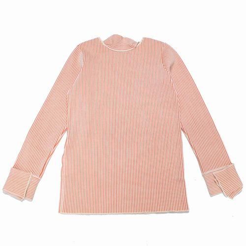 PHEENY Basket mesh lace up L/S PS25- CS14：カットソー（T