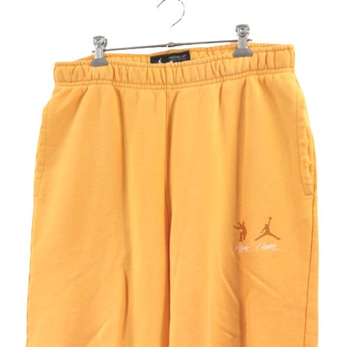 NIKE JORDAN × UNION MJ UNION FLC PANT スウェットパンツ L イエロー