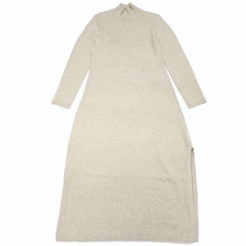 AURALEE オーラリー 20AW COTTON WOOL CASHMERE KNIT ONE-PIECE ニット 