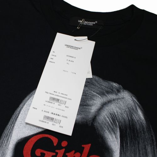 UNDER COVER アンダー カバー 22AW VERDY Tシャツ Girls Don't Cry XL ブラック -  ブランド古着買取・販売unstitchオンラインショップ