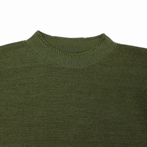 imMEN アイムメン イッセイミヤケ 21SS ニット 3 カーキ - ブランド古着買取・販売unstitchオンラインショップ