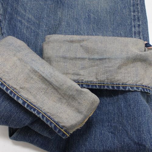 A.PRESSE アプレッセ 22SS Washed Denim Wide Pants ワイド ウォッシュ