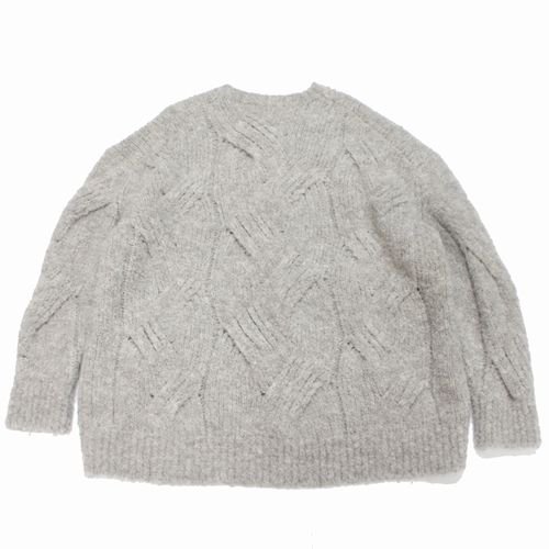ESLOW エスロー 22AW BIG CABLE SWEATER アルパカウール ...
