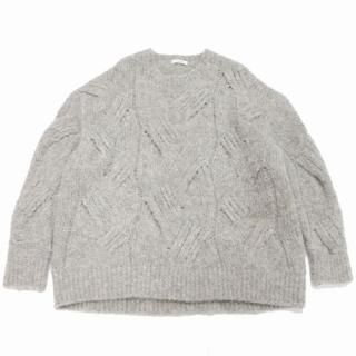 ESLOW  22AW BIG CABLE SWEATER ѥ ӥå֥ 롼ͥå  9 F 졼