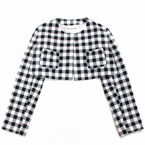 comme des garcons GIRL ジャケット ギンガムチェック | gulatilaw.com