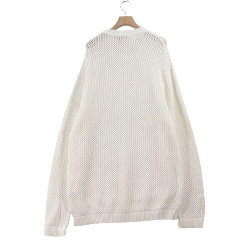 SUPREME 22SS Open Knit Small Box Sweater メッシュ ニット XL