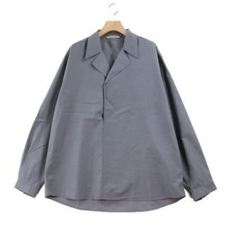 AURALEE ������꡼ 22SS WASHED FINX TWILL P/O SHIRTS ����� 4 ���졼
