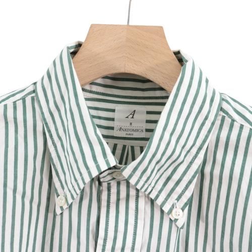 ANATOMICA アナトミカ BD SHIRTS BB CANDY STRIPE ボタンダウンシャツ