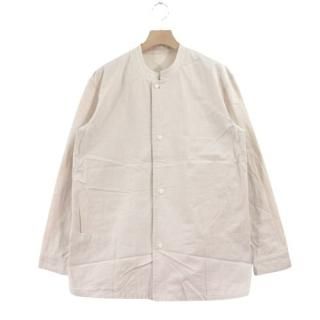 THE HINOKI  ҥΥ OG Cotton Poplin Stand Collar Shirt ɥåץ顼 1 ܥ꡼