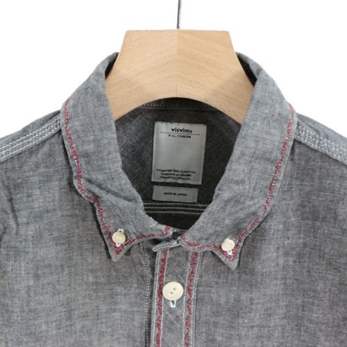 VISVIM ビズビム 12SS SHIGATSE SHIRT L/S (LUXSIC) シャンブレー