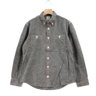 VISVIM  �ӥ��ӥ� 12SS SHIGATSE SHIRT L/S (LUXSIC) �����֥졼 ����� 1 ���졼