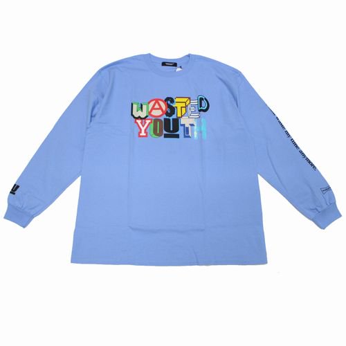 UNDERCOVER アンダーカバー 22AW VERDY ロングスリーブ Tシャツ ロンT WASTED YOUTH XL ブルー -  ブランド古着買取・販売unstitchオンラインショップ