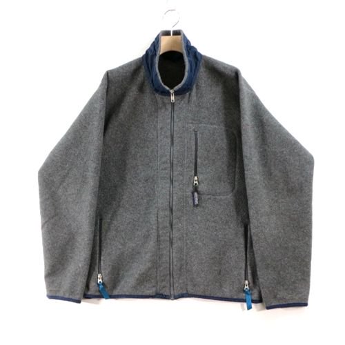 Patagonia パタゴニア 90s USA製 RETRO CARDIGAN レトロカーディガン フリースジャケット L グレー -  ブランド古着買取・販売unstitchオンラインショップ