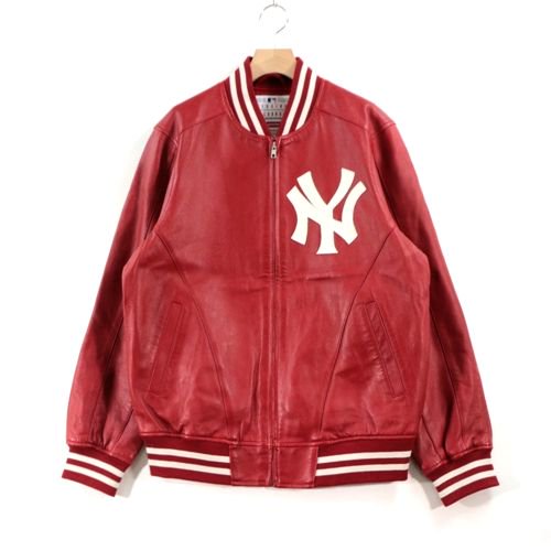 Supreme シュプリーム 15SS New York Yankees Varsity Jacket アワードジャケット M レッド -  ブランド古着買取・販売unstitchオンラインショップ