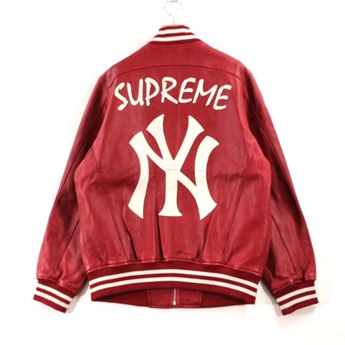 Supreme シュプリーム 15SS New York Yankees Varsity Jacket アワード ...