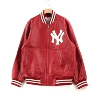 Supreme ����ץ꡼�� 15SS New York Yankees Varsity Jacket ����ɥ��㥱�å� M ��å�