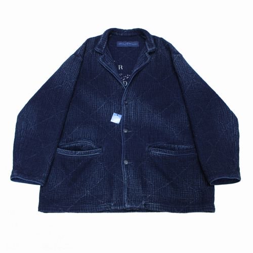 22AW 京都店限定 PC刺し子オリジナルワイドジャケット XL インディゴ肩幅57cm