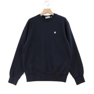 Carhartt WIP �����ϡ��� ���֥�塼�����ԡ� MADISON SWEAT �������å� S �ͥ��ӡ�