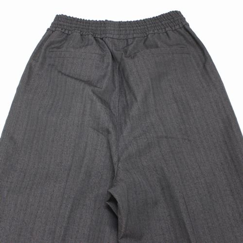 MASU エムエーエスユー 21AW MORPHO EASY TROUSERS ストライプパンツ 46 グレー -  ブランド古着買取・販売unstitchオンラインショップ