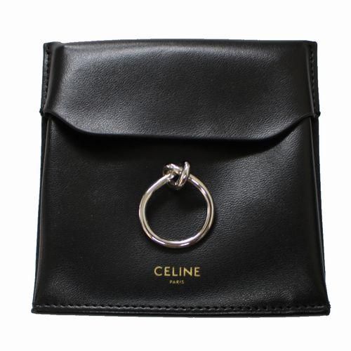 CELINE セリーヌ ノットリング リング 12～13号 シルバー - ブランド