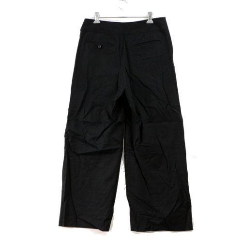 ISSEY MIYAKE イッセイミヤケ 08AW ラップウールパンツ 3 ブラック - ブランド古着買取・販売unstitchオンラインショップ