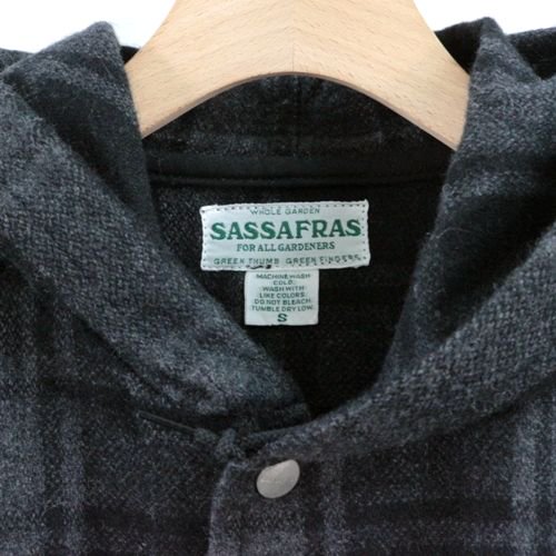 SASSAFRAS ササフラス 17AW Gardener Bud Breaker - Wool Flannel