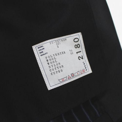 sacai サカイ 20SS Suiting Coat スーチング コート 2 ブラック