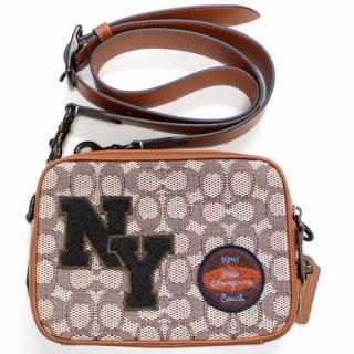 COACH 22AW CG495 �ե饤�� �Хå� 19�������ͥ��㡼 �ƥ��������� ���㥫���ɡ����������ƥ� �ѥå�