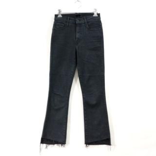 MOTHER ޥ FADED BLACK INSIDER CROP ѥ 24 ֥å