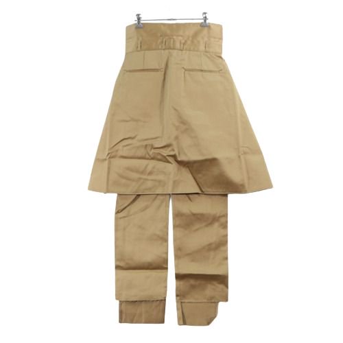 Midorikawa ミドリカワ 22SS WRAP CHINO TROUSERS ラップチノパンツ S ベージュ -  ブランド古着買取・販売unstitchオンラインショップ