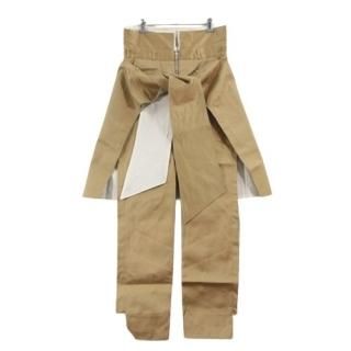 Midorikawa ߥɥꥫ 22SS WRAP CHINO TROUSERS åץΥѥ S ١