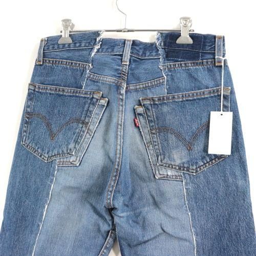 完璧 オールドパーク OLDPARK W ジーンズ フレア JEANS FLARE POCKET パンツ