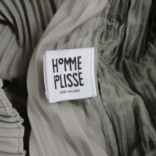 HOMME PLISSE ISSEY MIYAKE オムプリッセ イッセイミヤケ 20SS プリーツパンツ 1 グレー -  ブランド古着買取・販売unstitchオンラインショップ