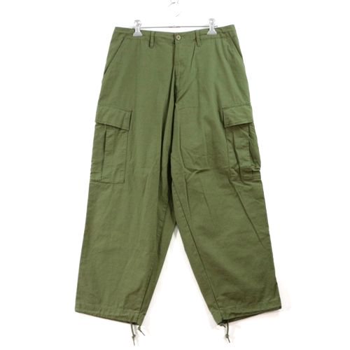 HINSON ヒンソン 6POCKET PANTS 6ポケット カーゴパンツ S カーキ